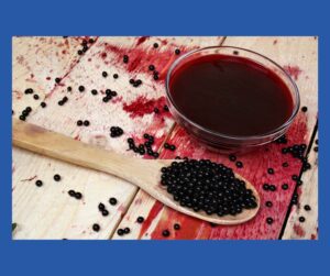 Build your natural immune system with elderberry juice to fight virus growth 