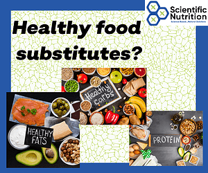 Read more about the article Use a healthy food substitute and low calorie choice!