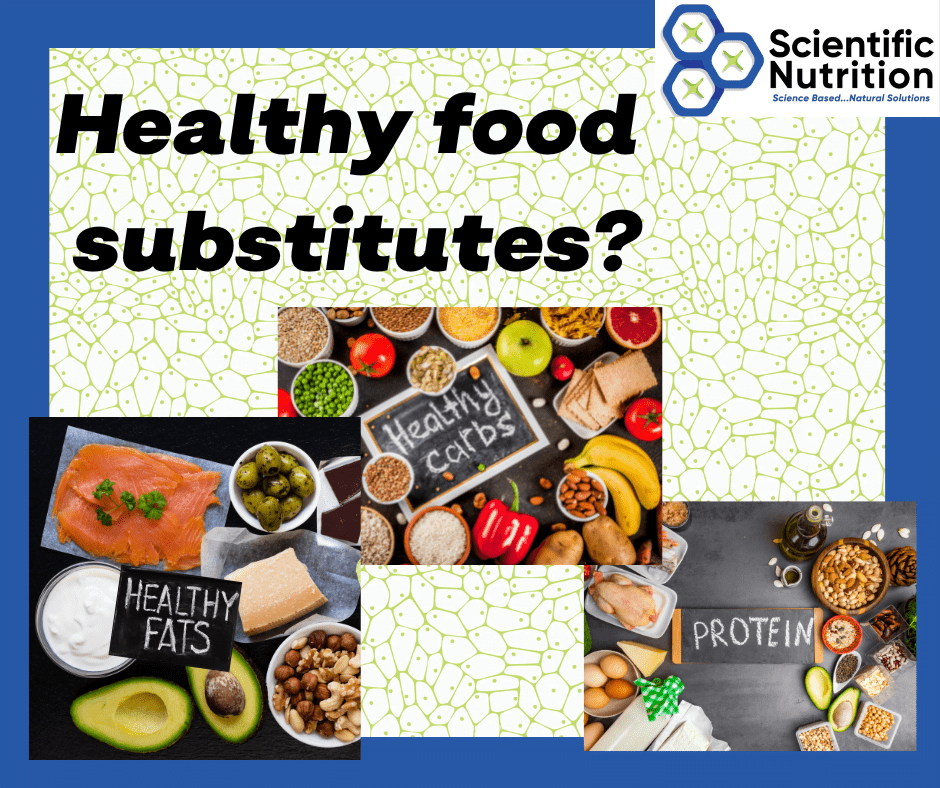 You are currently viewing Use a healthy food substitute and low calorie choice!